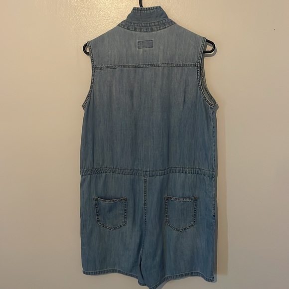 Universal Thread denim romper - Picture 2 of 3